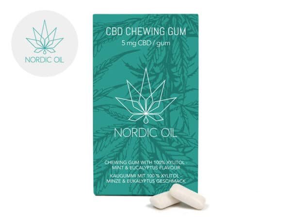Chewing gums Menthe CBD - Nordic Oil