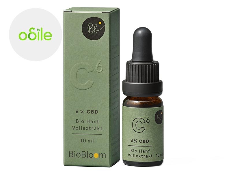 Huile CBD 6% bio - Odile Green