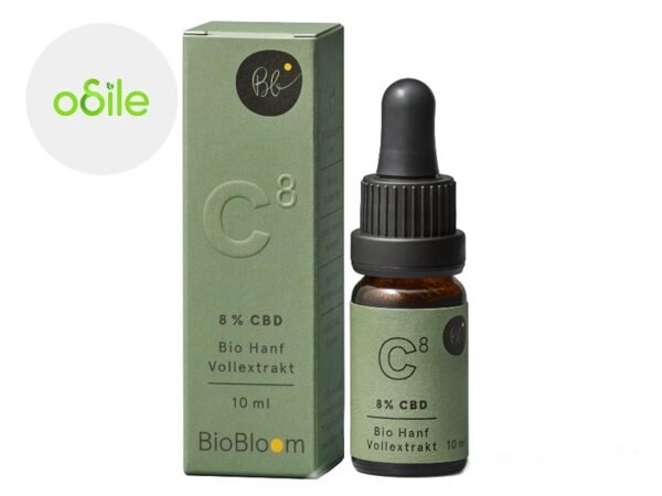 Huile CBD 8% bio - Odile Green