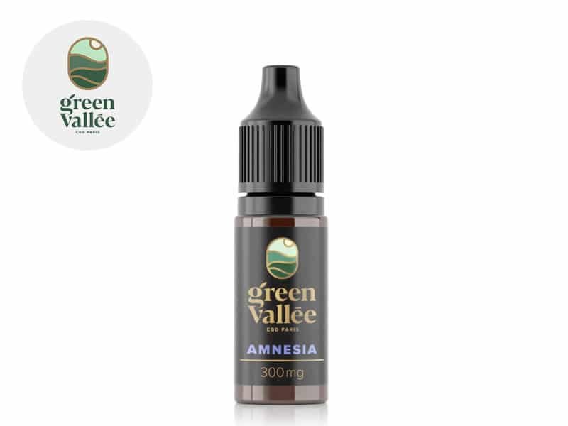 E-liquide CBD Amnesia 300mg - Green Vallée