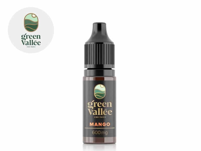 E-liquide CBD Mango 600mg - Green Vallée