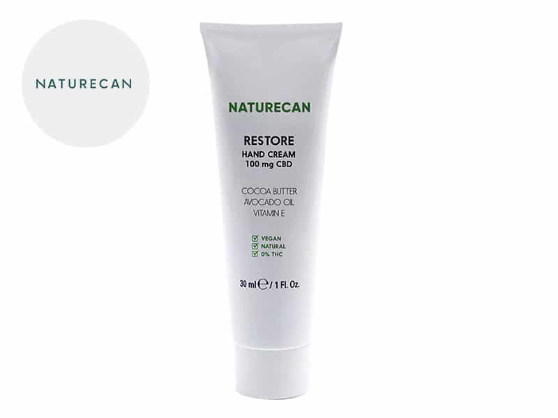 Crème Réparatrice pour les Mains CBD Naturecan