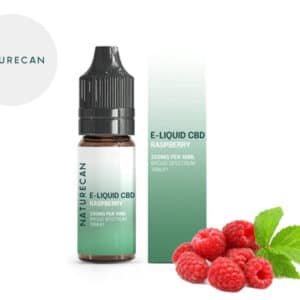 E-liquide CBD Framboise 500mg - Naturecan