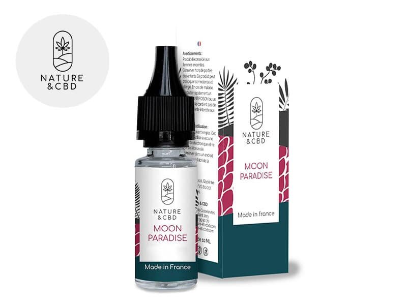 E-liquide CBD Moon Paradise 300mg - Nature et CBD