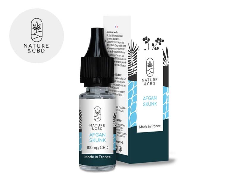 E-liquide CBD Afghan Skunk 700mg - Nature et CBD