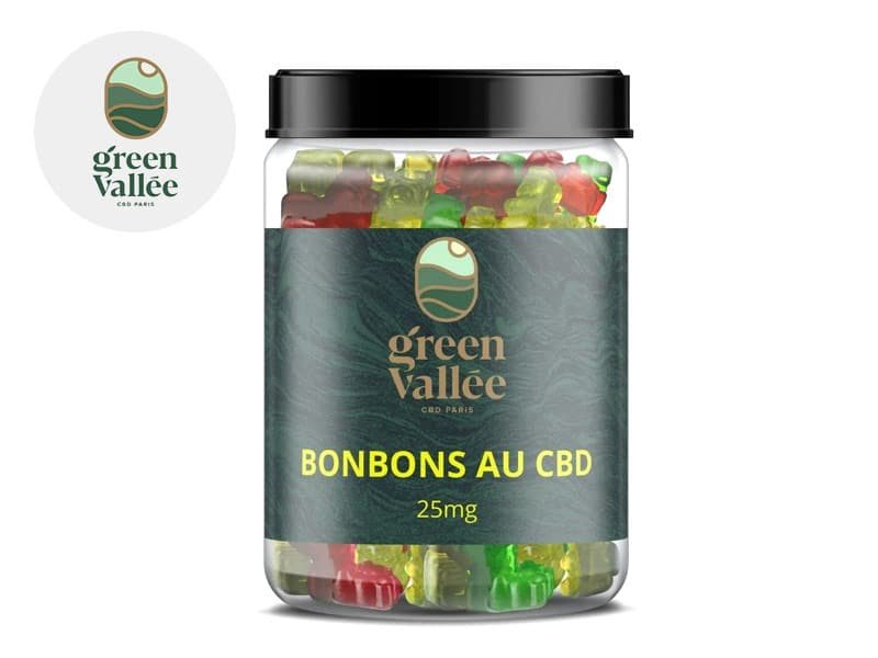 Bonbons Oursons au CBD - Green Vallée