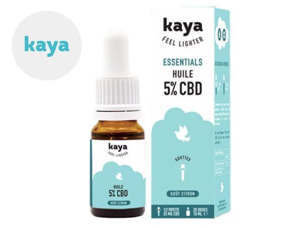 Huile CBD 5% bio - Kaya