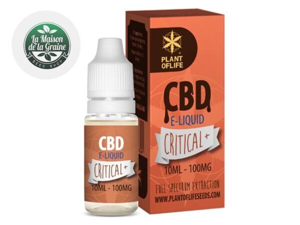 E-liquide CBD Critical 100mg - Plantoflife