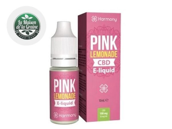 E-liquide CBD Pink Limonade 30mg - Harmony