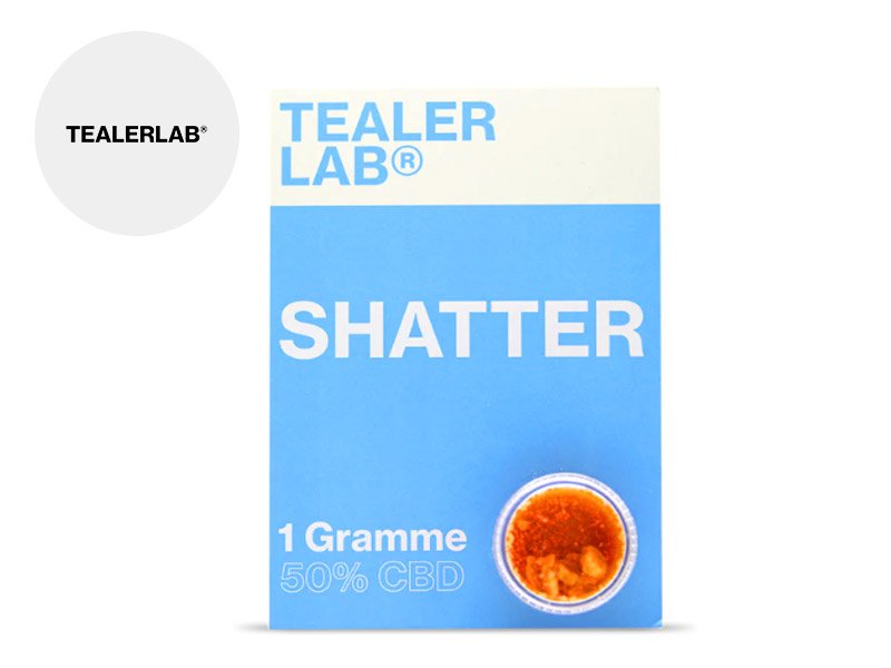 Shatter CBD 50% - TealerLab