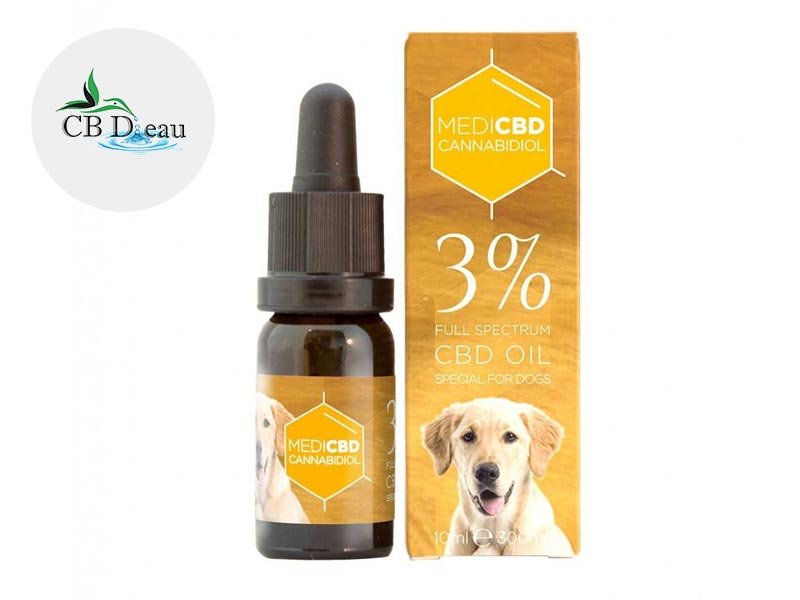 Huile CBD pour Chien 3% - MediCBD