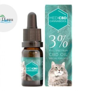 Huile CBD pour Chat 3% - MediCBD