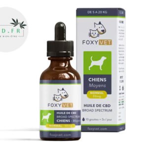 Huile CBD pour Moyen Chien 1