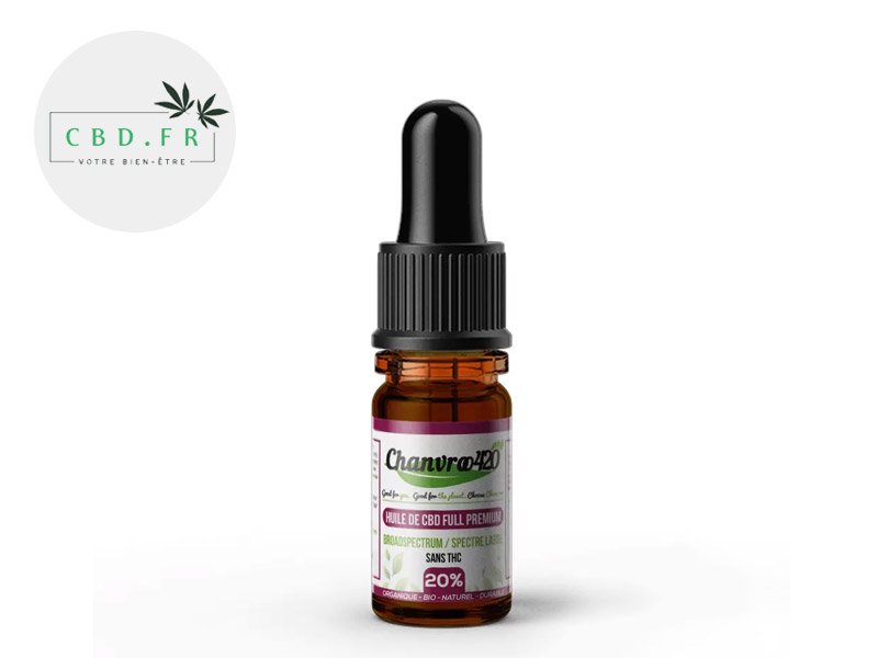 Huile CBD 20% bio - Chanvroo420