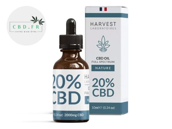 Huile CBD 20% bio - Harvest Laboratoires