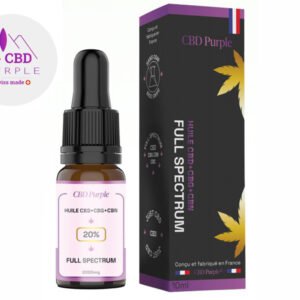 Huile CBD+CBG+CBN 20% bio - CBD Purple