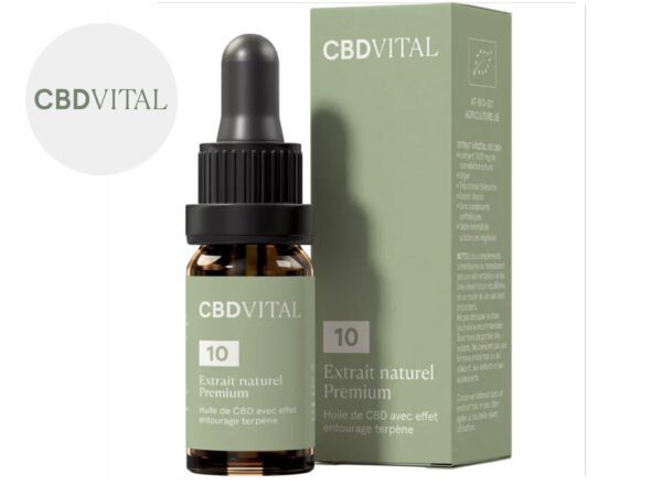 Huile CBD 10% bio - CBD VITAL