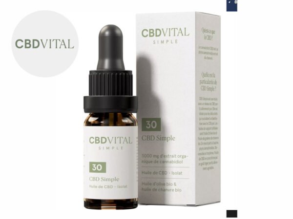 Huile CBD 30% bio - CBD VITAL