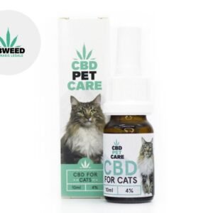 Huile CBD pour Chat 4% - Cbweed