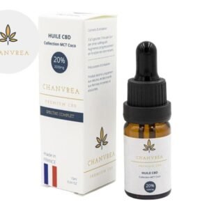 Huile MCT CBD 20% bio (Coco) - Chanvrea