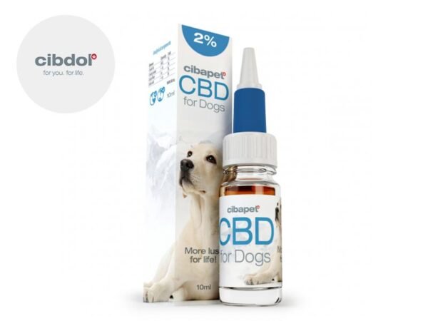 Huile CBD pour Chien 2% - Cibdol