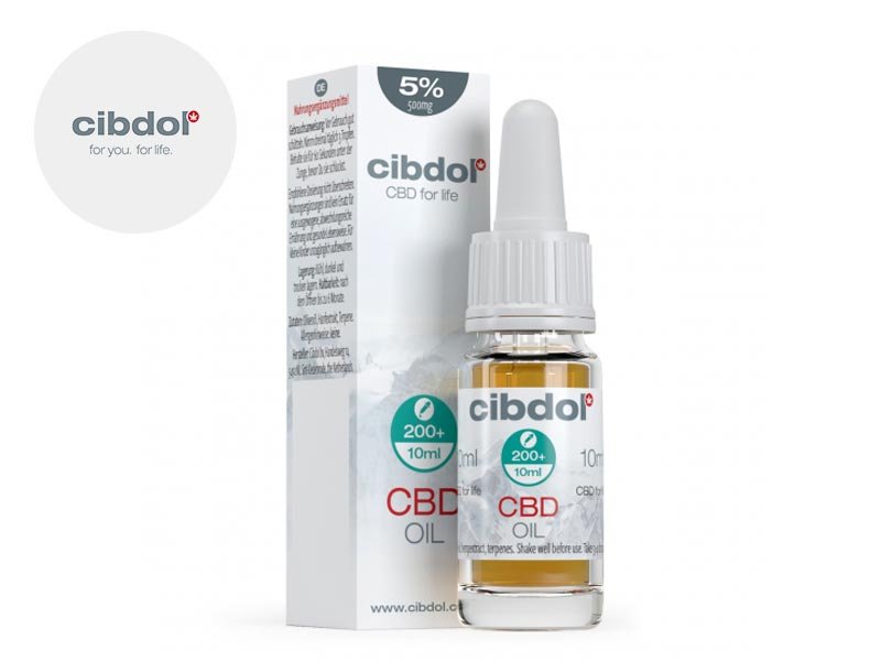 Huile CBD 5% bio - Cibdol