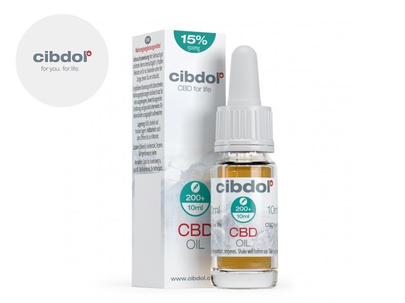 Huile CBD 15% bio - Cibdol