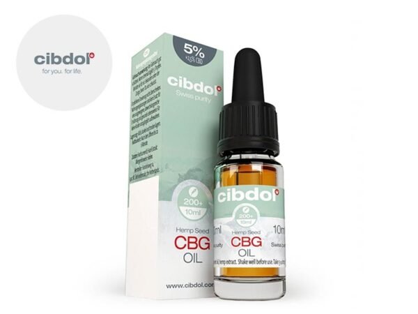 Huile CBG 5% bio - Cibdol