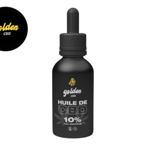 Huile CBD 10% bio - Golden CBD
