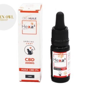Huile CBD pour Chat 3% - Hexacube