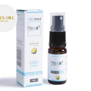 Huile MCT CBD 10% bio (Citron) - Hexacube