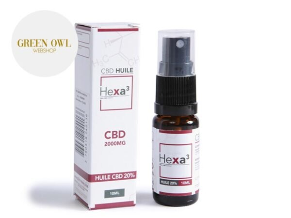 Huile MCT CBD 20% bio - Hexacube