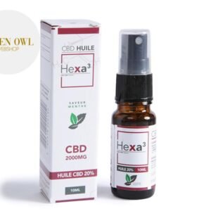 Huile MCT CBD 20% bio (Menthe) - Hexacube