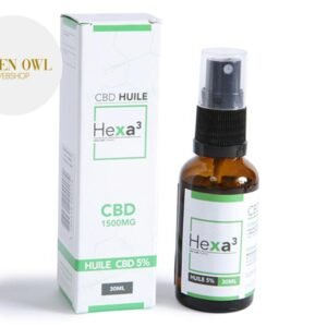 Huile MCT CBD 5% bio 30ml - Hexacube