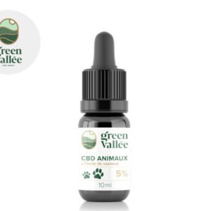 Huile CBD pour Animaux 5% - Green Vallée