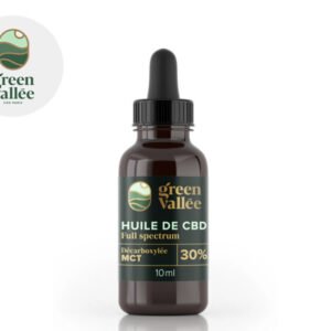 Huile MCT CBD 30% bio - Green Vallée