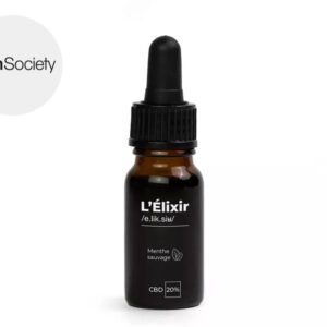 Huile CBD 20% bio (menthe) - High Society