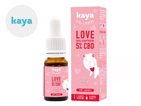 Huile CBD 5% bio (Love) - Kaya