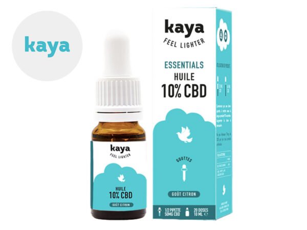 Huile CBD 10% bio - Kaya