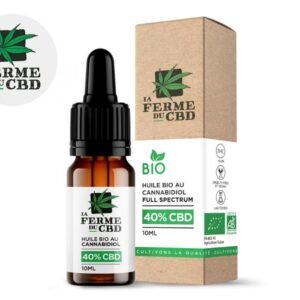 Huile CBD 40% bio - La Ferme du CBD