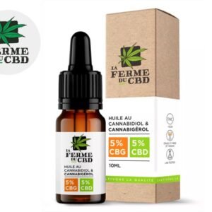 Huile CBG 5% bio - La Ferme du CBD