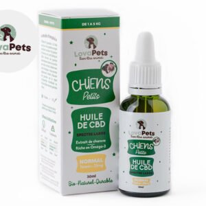 Huile CBD normale pour Petit Chien 0