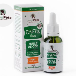 Huile CBD forte pour Petit Chien 1