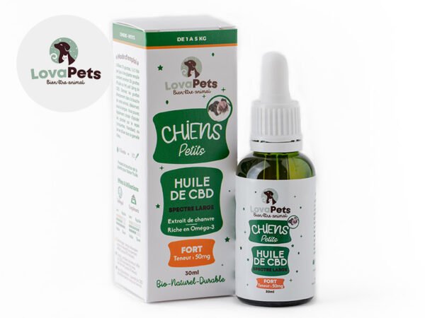 Huile CBD forte pour Petit Chien 1