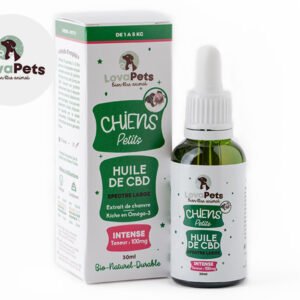 Huile CBD intense pour Petit Chien 3