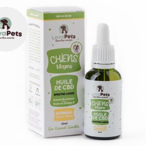 Huile CBD normale pour Chien Moyen 1