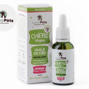 Huile CBD intense pour Chien Moyen 8