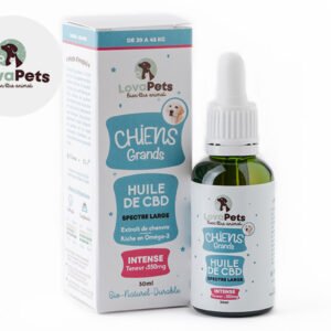 Huile CBD intense pour Grand Chien 18