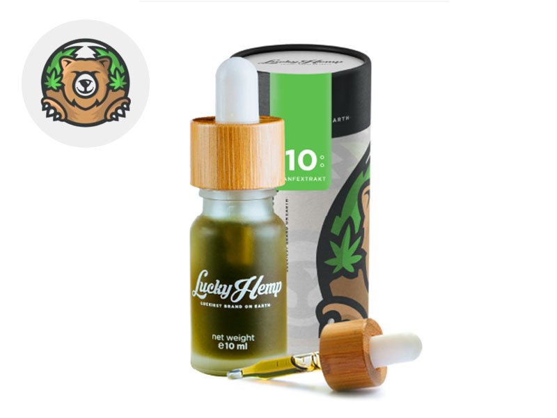 Huile CBD 10% bio - Lucky Hemp