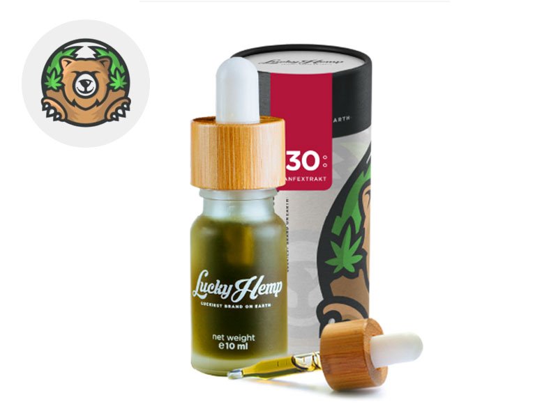 Huile CBD 30% bio - Lucky Hemp